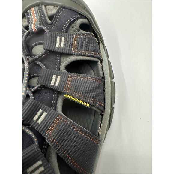 Keen Men’s Newport H2 Hiking Sandals Size 14 Waterproof Outdoor Gray Orange - Picture 12 of 13